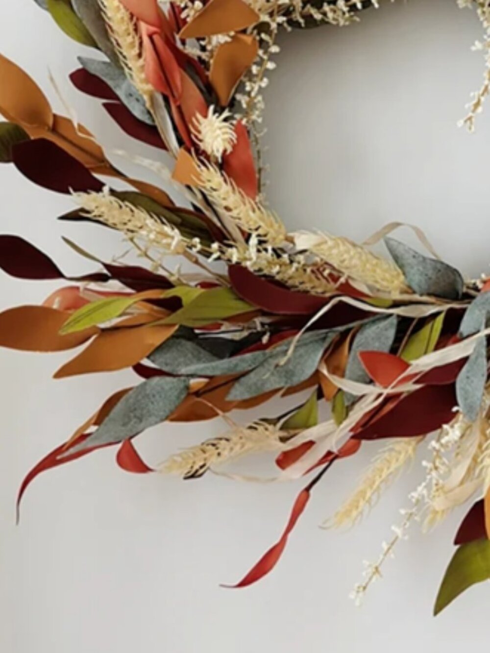 NWT Multi Color Fall Wreath - Picture 7 of 8